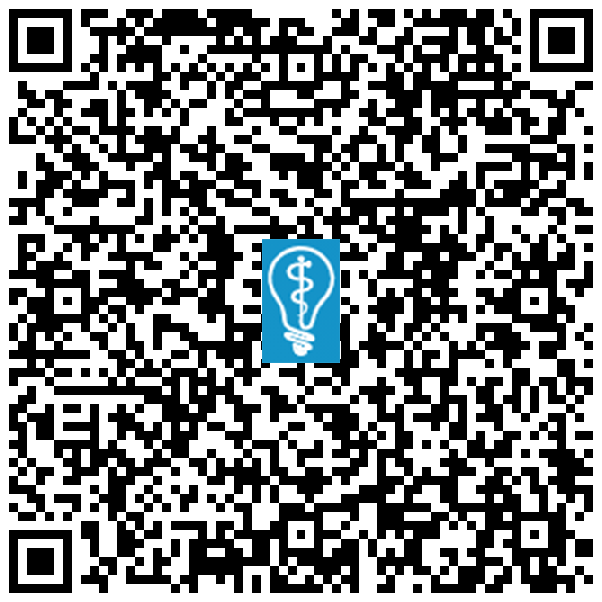 QR code image for Partial Denture for One Missing Tooth in Vista, CA